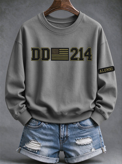Women's Veteran DD-214 Print Casual Top