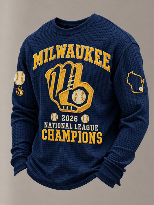 Men's Baseball Print T-Shirt