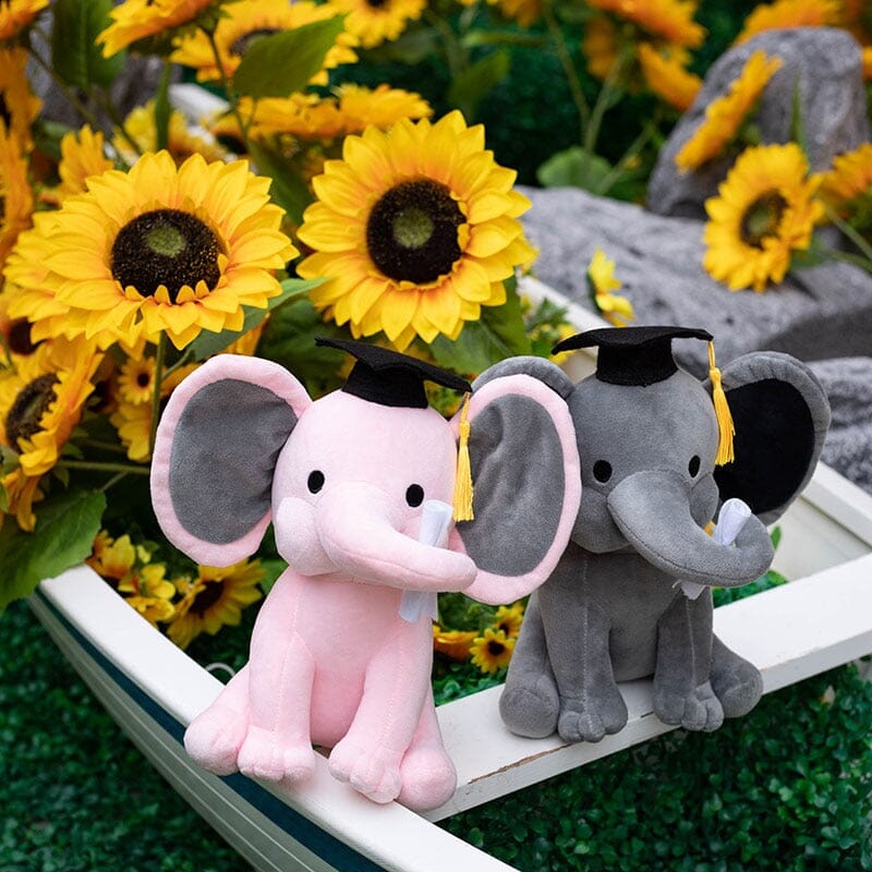 Peluche Elephant Rose Pinky