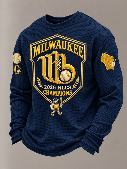 Men's Baseball Print T-Shirt