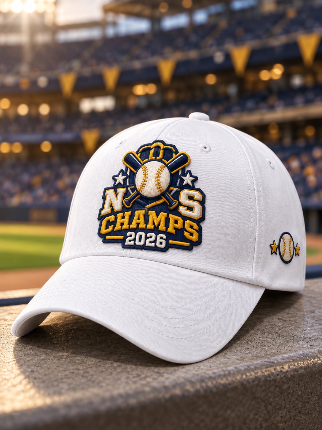 Unisex Baseball Print Casual Hat