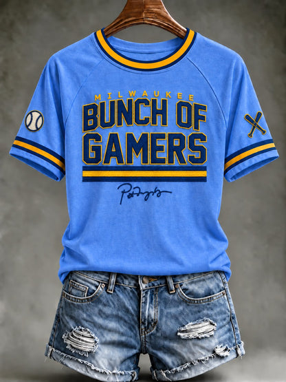 Women's Baseball Casual T-Shirt