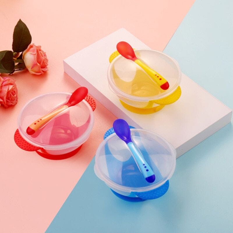 Ensemble Assiette et Cuillère Bébé